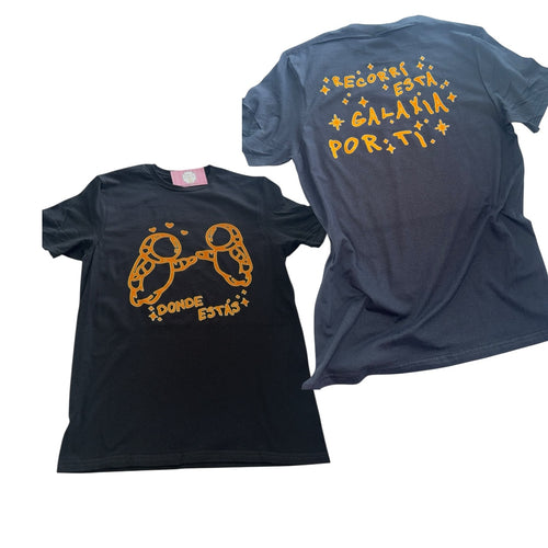 Ivan cornejo shirt front and back/ recorri esta galaxia por ti