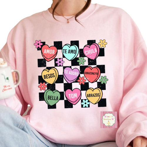 San Valentin sueter/ sweatshirt /crewneck/ Valentine's day