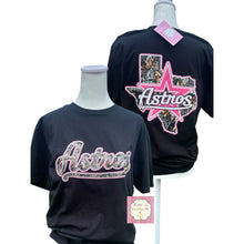 Cargar imagen en el visor de la galería, Houston Astros Shirt front and back/ Camo