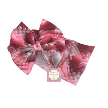 Load image into Gallery viewer, Valentine&#39;s day headwrap/ hearts/ corazones