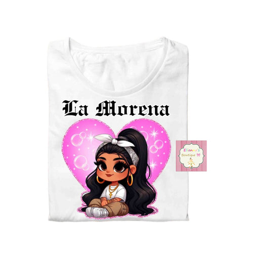 La morena shirt/ chola/ valentine's day shirt