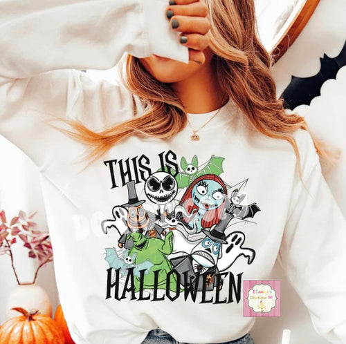 Jack and sally  Crewneck sweatshirt /sweater/sueter/