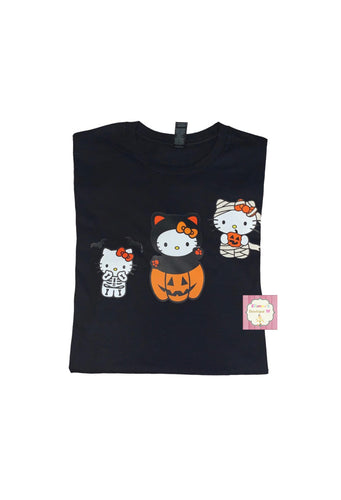 Hello kitty halloween shirt/ halloween