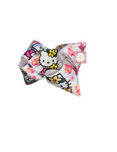 Load image into Gallery viewer, Hello kitty hair bow/ clip bow