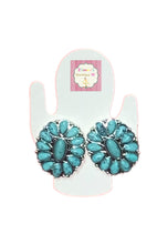 Load image into Gallery viewer, Turquoise  Earrings / aretes