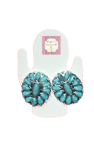 Turquoise  Earrings / aretes