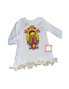 Virgencita Dress/vestido/dress/ vestido/ virgen de guadalupe