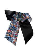 Cargar imagen en el visor de la galería, Halloween cheer bow / moños / the psycho bunch