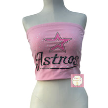 Load image into Gallery viewer, Pink Houston Astros Tube Top / astros