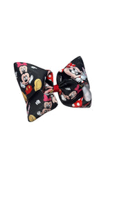 Mickey & Minnie Mouse hair bow