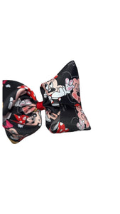 Mickey & Minnie Mouse hair bow