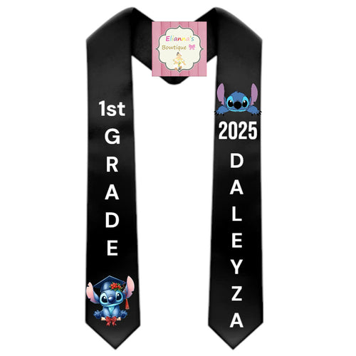 Kids stitch Graduation Sash / custom/ 2025