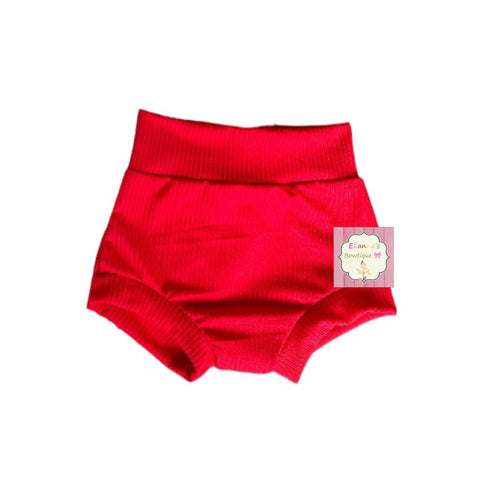 Red  bummies/shorts/toddler/ rojo