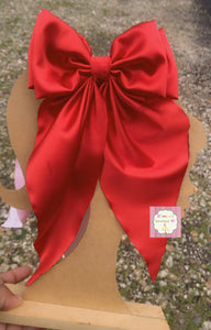 Red Coquette bow / moño coquette / hair bows