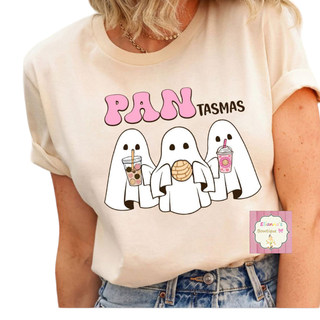 Pan tasmas shirt/ conchas/halloween