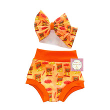 Load image into Gallery viewer, Hot cheetos Set headwrap and  bummie  /headband