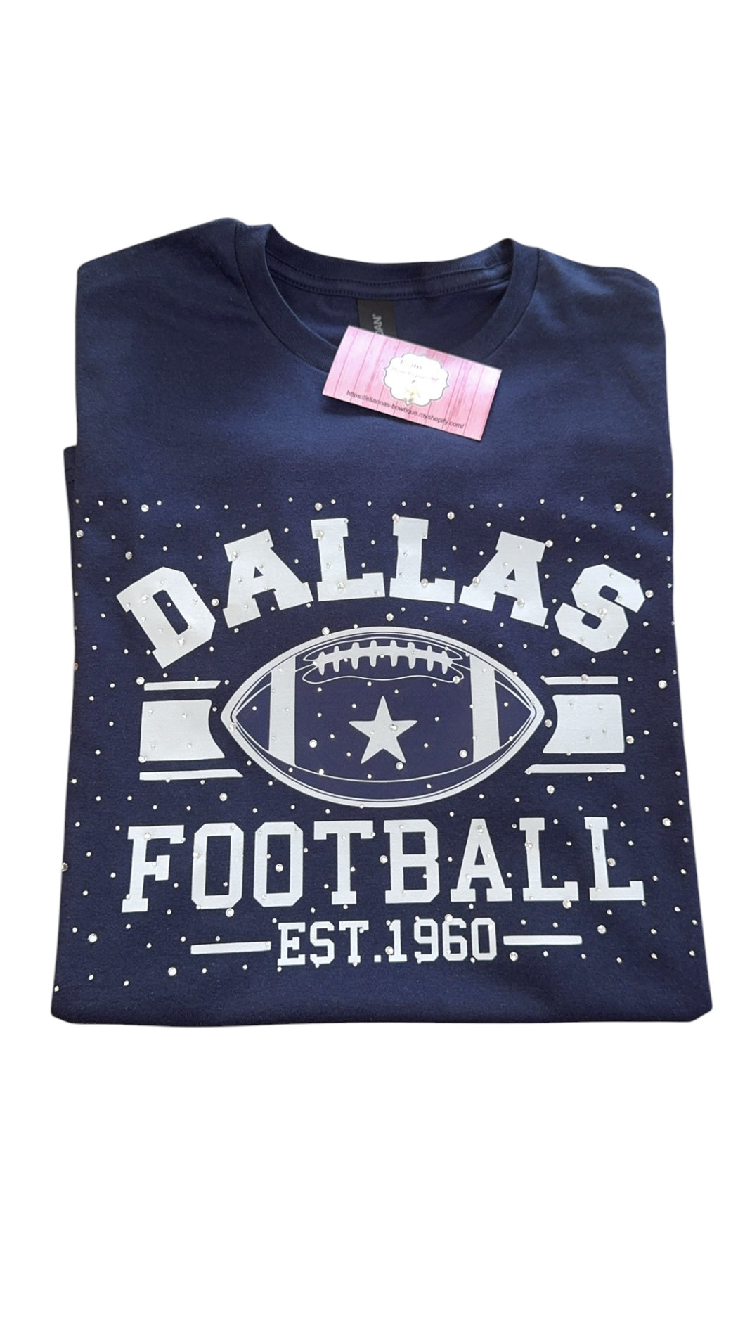 Dallas cowboys  Shirt / cowboys Rhinestone