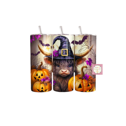 Halloween Tumbler Cup/vasos/cow