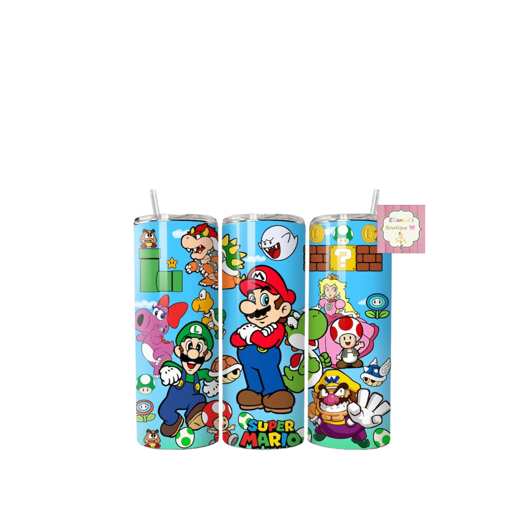 Mario Bros Tumbler Cup/ vasos/ Super Mario