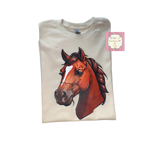 Horse shirt/ caballos/kids/ adults