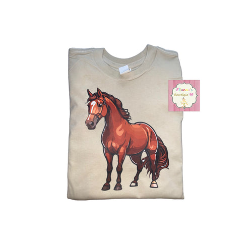 Horse shirt/ caballos/kids/ adults