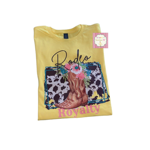 Rodeo shirt/ cow print