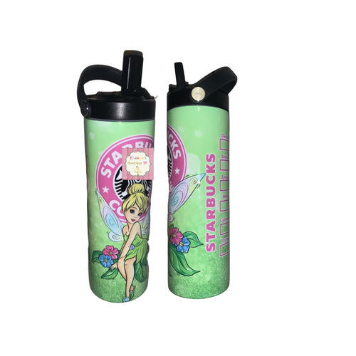 Tinker bell  Bottle water/ vasos/princess