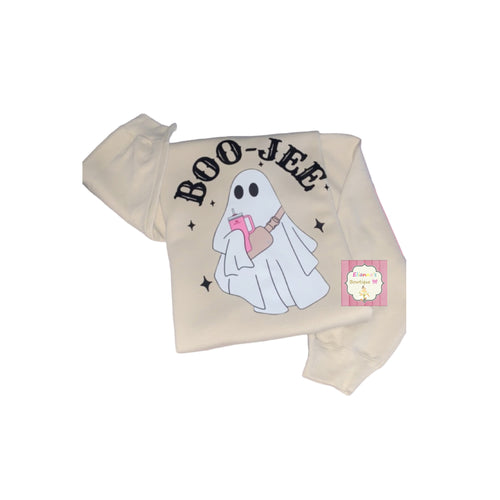 Boojee ghost Crewneck sweatshirt /sueter