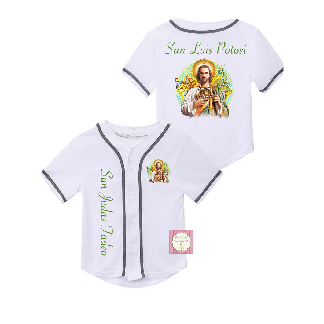 San Judas Tadeo Jersey / kids/unisex /State/estado/