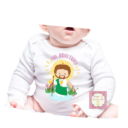 Baby San Judas Tadeo shirt/long sleeve/