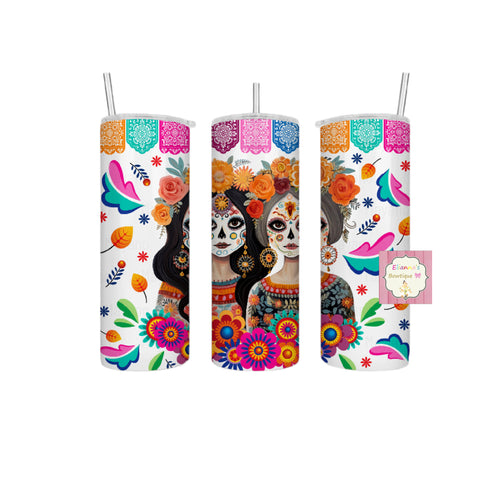 Catrina Tumbler Cup/vasos/dia de muertos