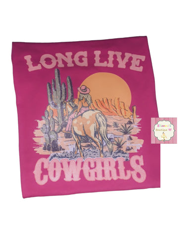 Long live cowgirls shirt/ western