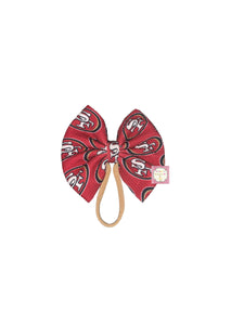 Baby 49ers headwrap