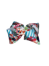 Cargar imagen en el visor de la galería, Rooster  and chichken hair bow / farm hair bow / gallos