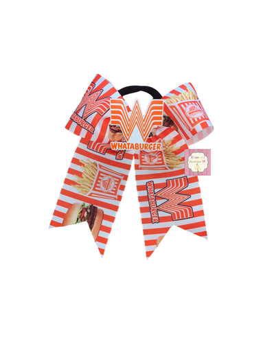 Whataburger cheer bow / moños