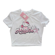 Load image into Gallery viewer, Hello Kitty Houston Astros Crop Top / astros - Elianna's Bowtique