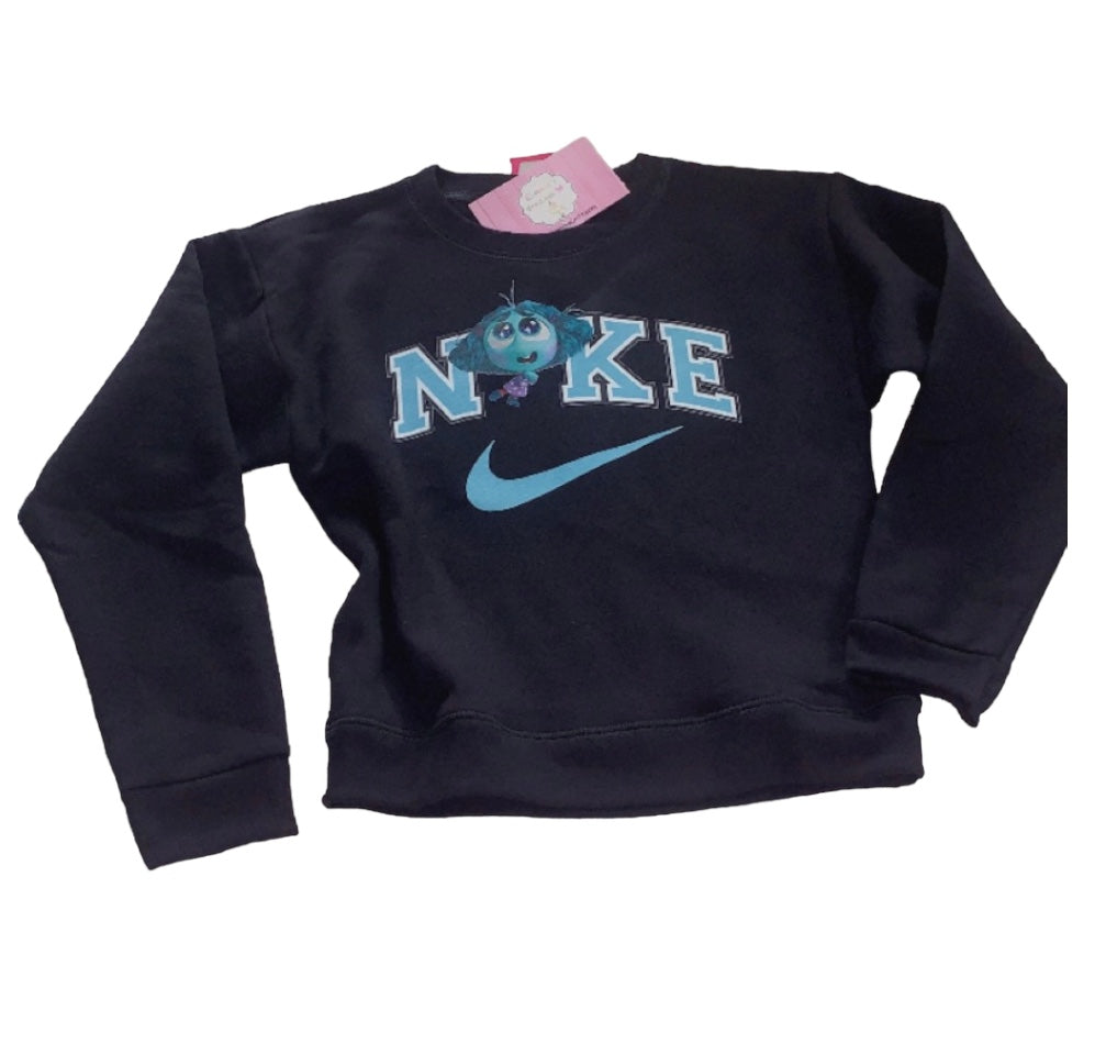 Envious Nike sweatshirt /kids/adult/matching / envidia/ inside out