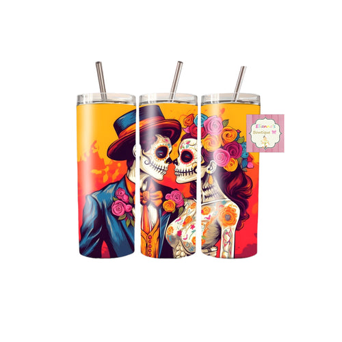 Catrina Tumbler Cup/vasos/dia de muertos