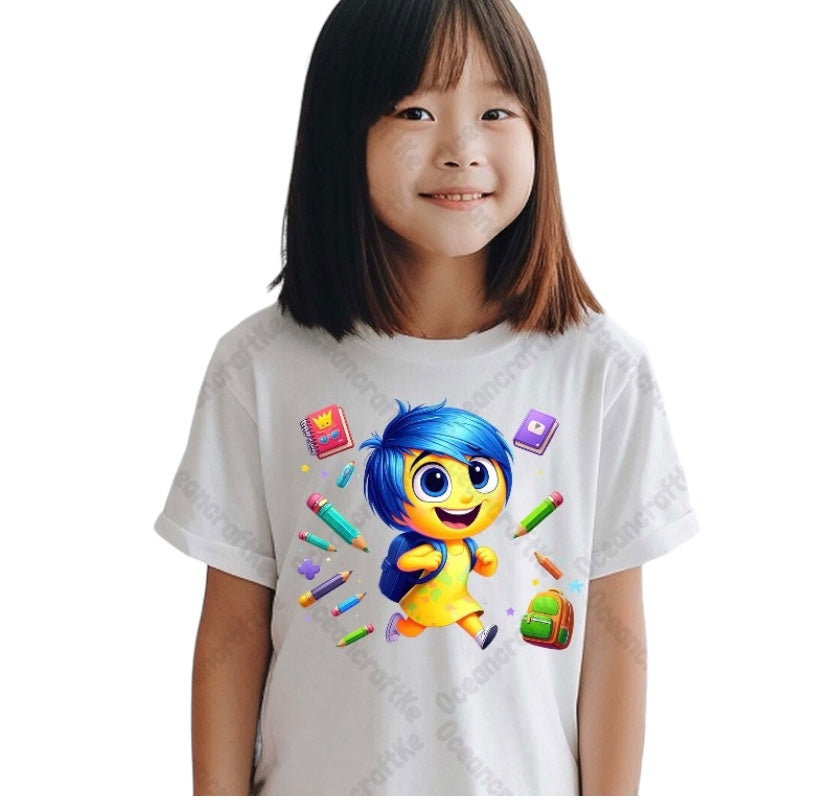 Inside out Back to school shirt / emotions