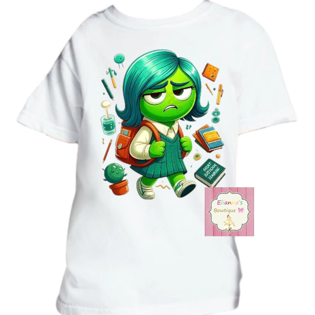 Inside out Back to school shirt / emotions