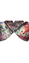 Cargar imagen en el visor de la galería, Sheep &amp; Fox animal print Hair bow - Elianna&#39;s Bowtique