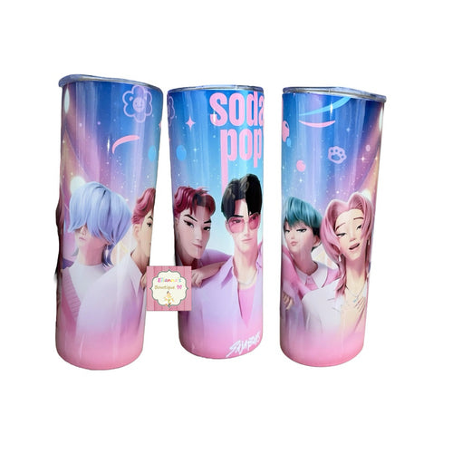 Saja Boys tumbler cup/ vasos/ soda pop