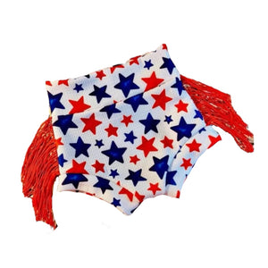 4th of july fringe Bummies/ bummie/ Patrotic bummies