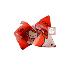 Load image into Gallery viewer, Hello kitty hair bow/ moños/clip bow