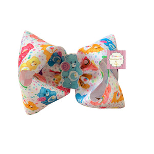 Care bears hair bow/ moños/clip bow