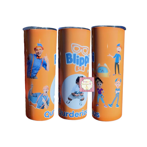 Custom Blippi tumbler cup/personalizado