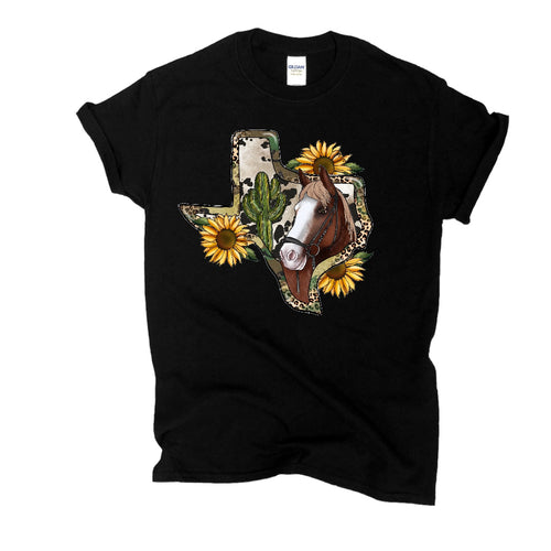 Horse shirt/ caballo /texas shirt