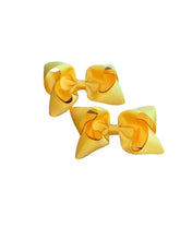 Load image into Gallery viewer, Yellow piggy tails set/ chongitos / solid color