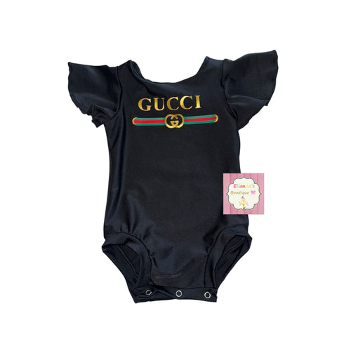 Black Boujee  leotard/leotardo