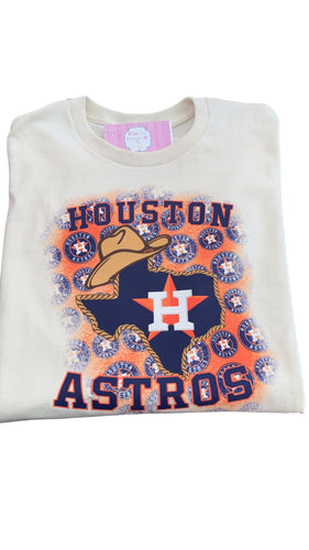 Western astros shirt/ houston astros